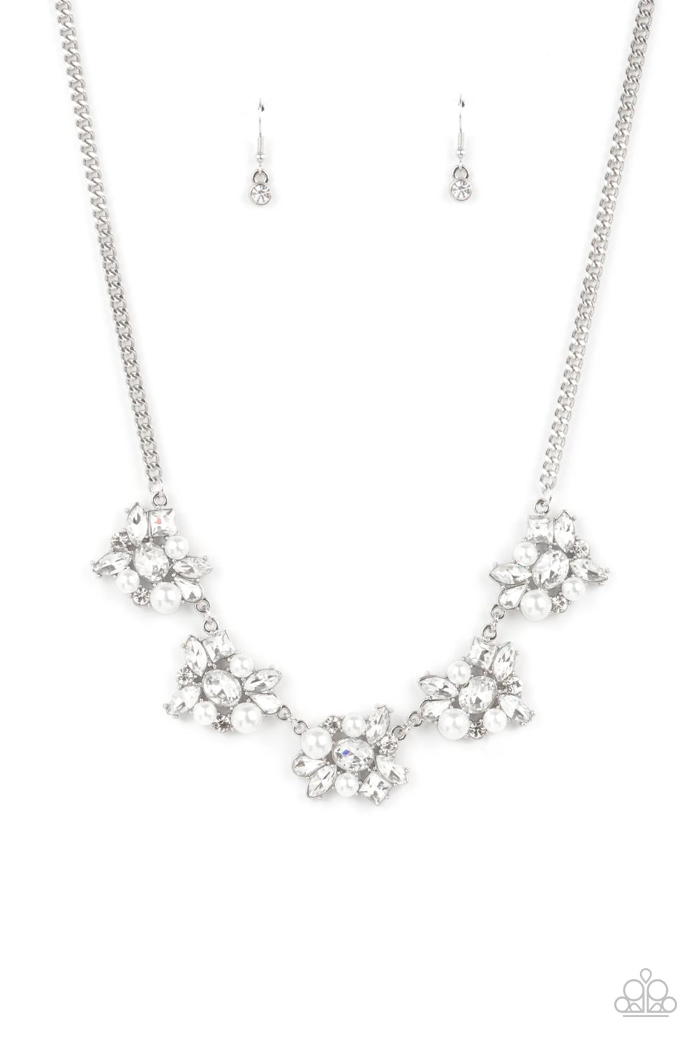 HEIRESS of Them All - White necklace 568