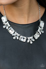 Load image into Gallery viewer, Long Live Sparkle - White necklace 577
