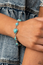 Load image into Gallery viewer, Eco-Friendly Fashionista - Blue bracelet 1966
