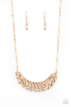 Load image into Gallery viewer, Flight of FANCINESS - Gold necklace 2160
