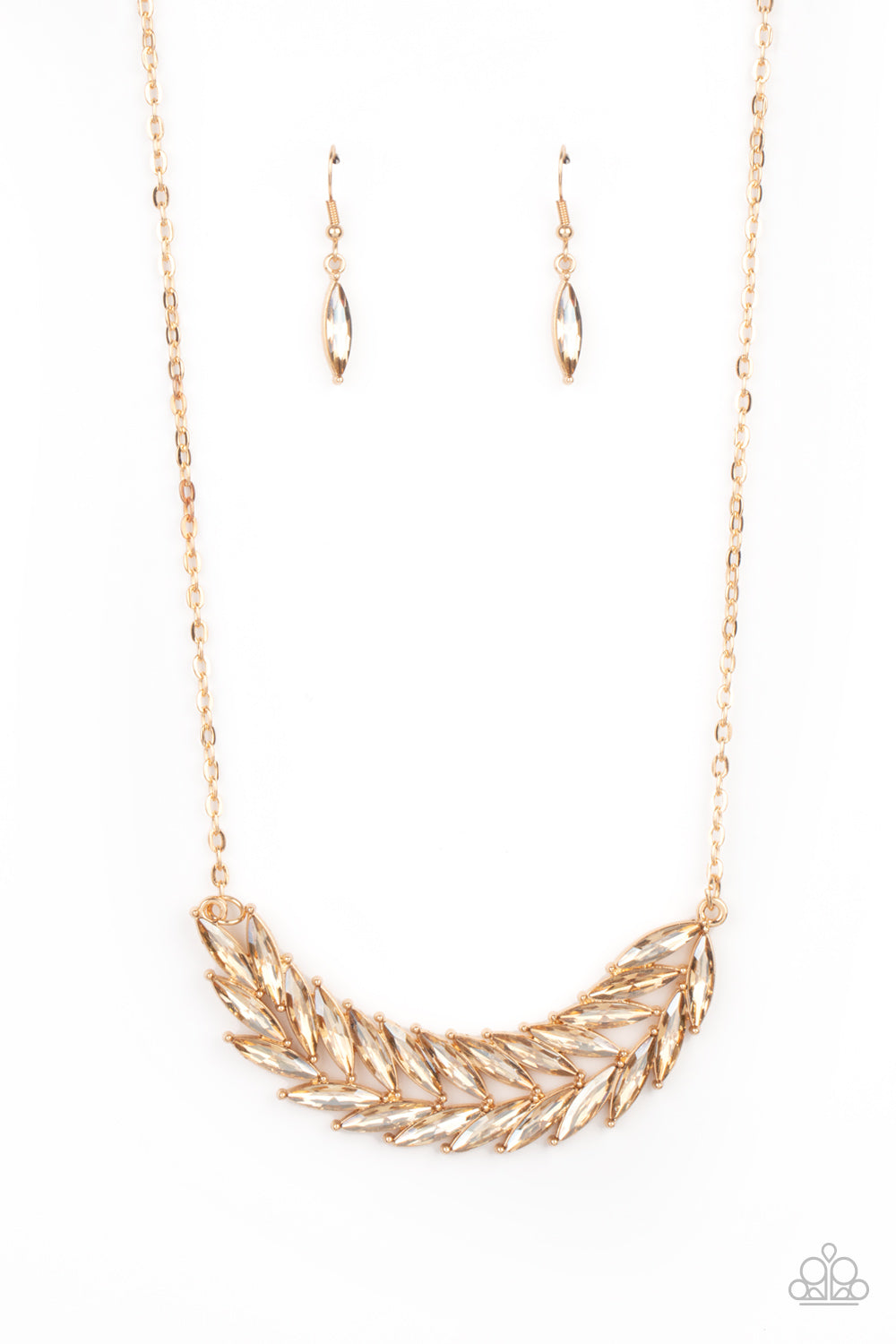 Flight of FANCINESS - Gold necklace 2160