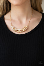 Load image into Gallery viewer, Flight of FANCINESS - Gold necklace 2160
