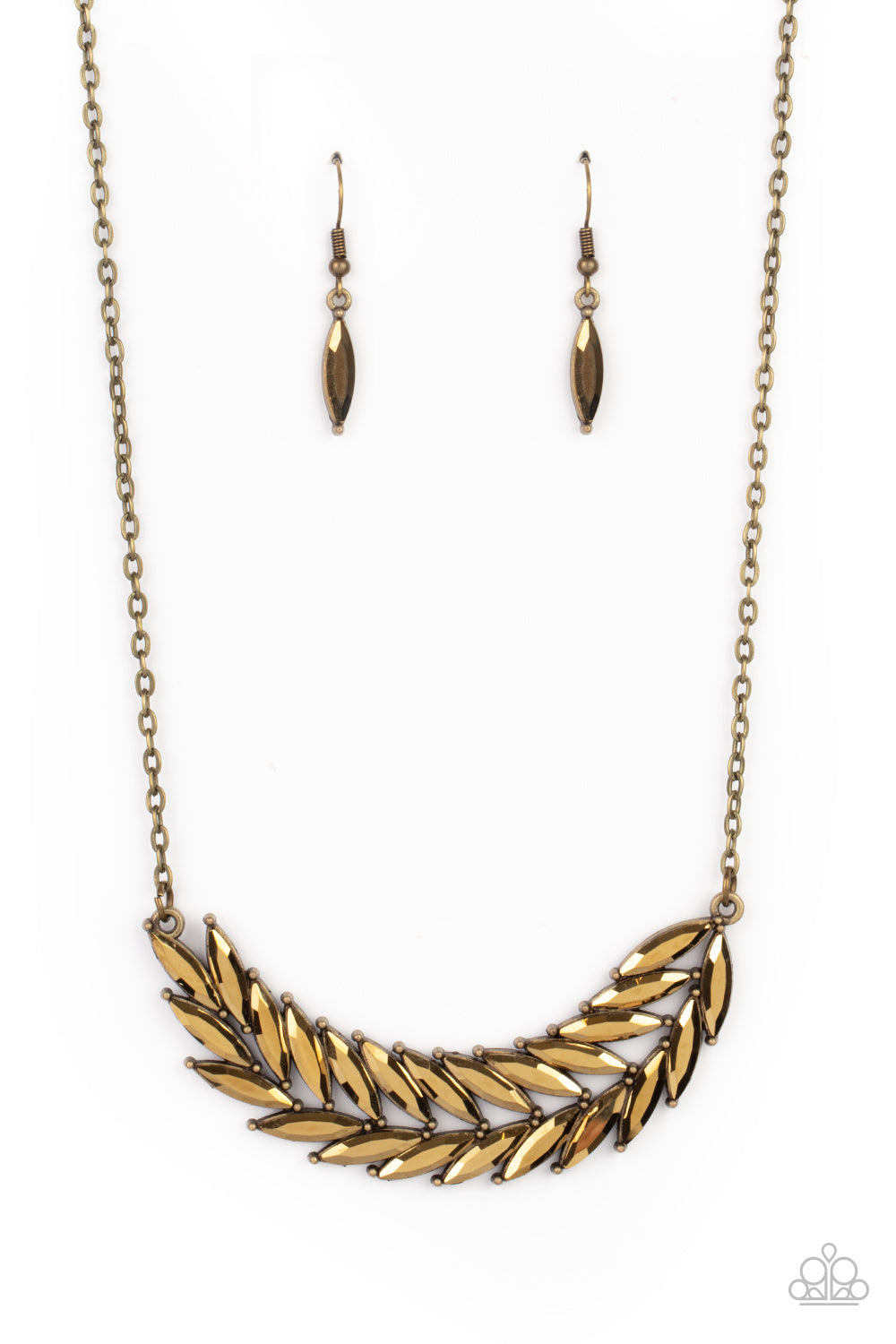 Flight of FANCINESS - Brass necklace 2083