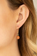 Load image into Gallery viewer, Elemental Elegance - Orange necklace 624
