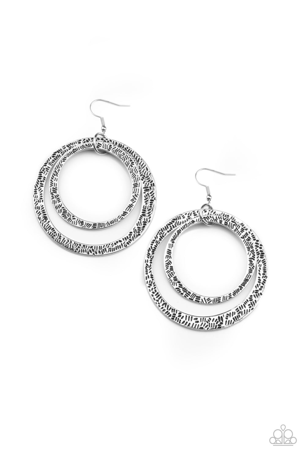 Rounded Out - Silver earring 2046