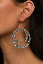 Load image into Gallery viewer, Rounded Out - Silver earring 2046
