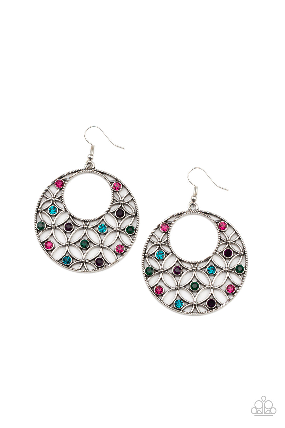 Garden Garnish - Multi earring 2042