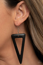 Load image into Gallery viewer, Bermuda Backpacker - Black earring 2029
