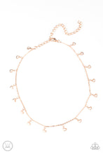 Load image into Gallery viewer, Charismatically Cupid - Rose Gold Choker necklace 2097
