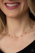 Load image into Gallery viewer, Charismatically Cupid - Rose Gold Choker necklace 2097
