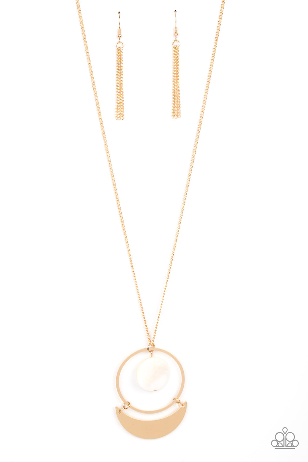 Moonlight Sailing - Gold necklace 2180