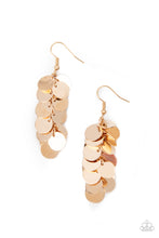 Load image into Gallery viewer, Hear Me Shimmer - Gold earring 640
