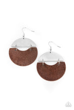 Load image into Gallery viewer, Watching The Sunrise - Copper earring 2137
