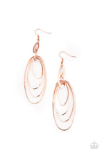 Load image into Gallery viewer, OVAL The Moon - Copper earring 2072
