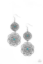 Load image into Gallery viewer, Mandala Mecca - Blue earring 2060
