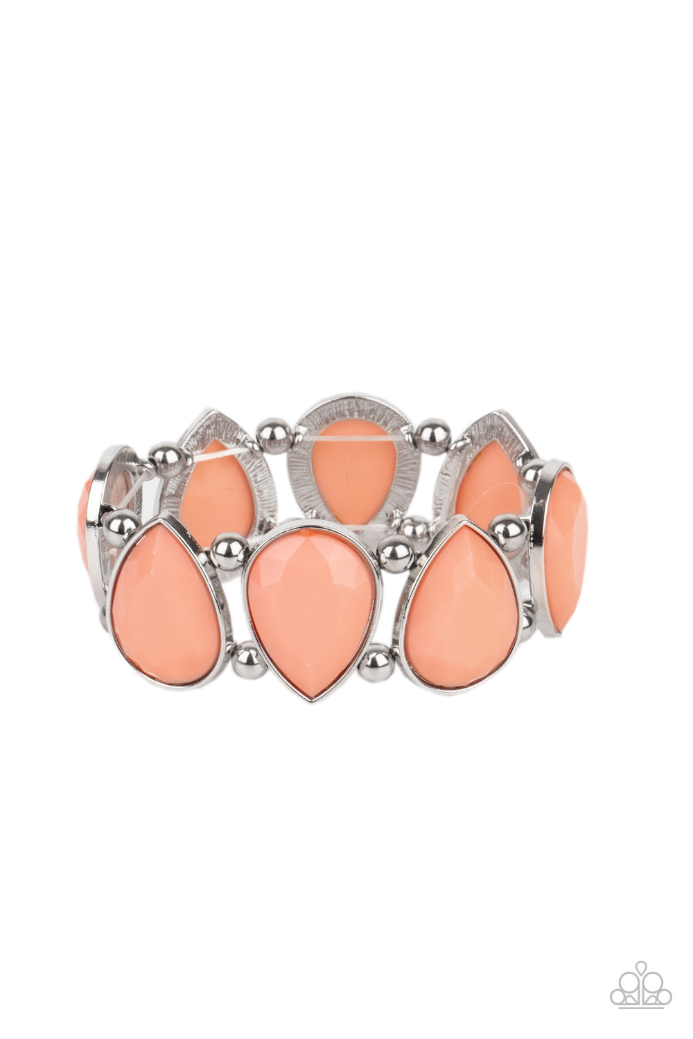 Flamboyant Tease - Orange bracelet A065