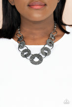 Load image into Gallery viewer, Industrial Envy - Black necklace 2189
