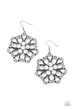 Load image into Gallery viewer, Dazzling Dewdrops - White earring 1986
