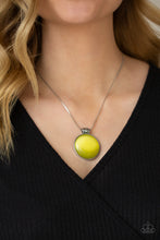 Load image into Gallery viewer, Look Into My Aura - Yellow necklace 2232
