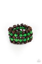 Load image into Gallery viewer, Tahiti Tourist - Green bracelet 1975/1796

