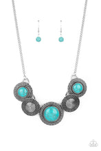 Load image into Gallery viewer, Canyon Cottage - Blue necklace 2147
