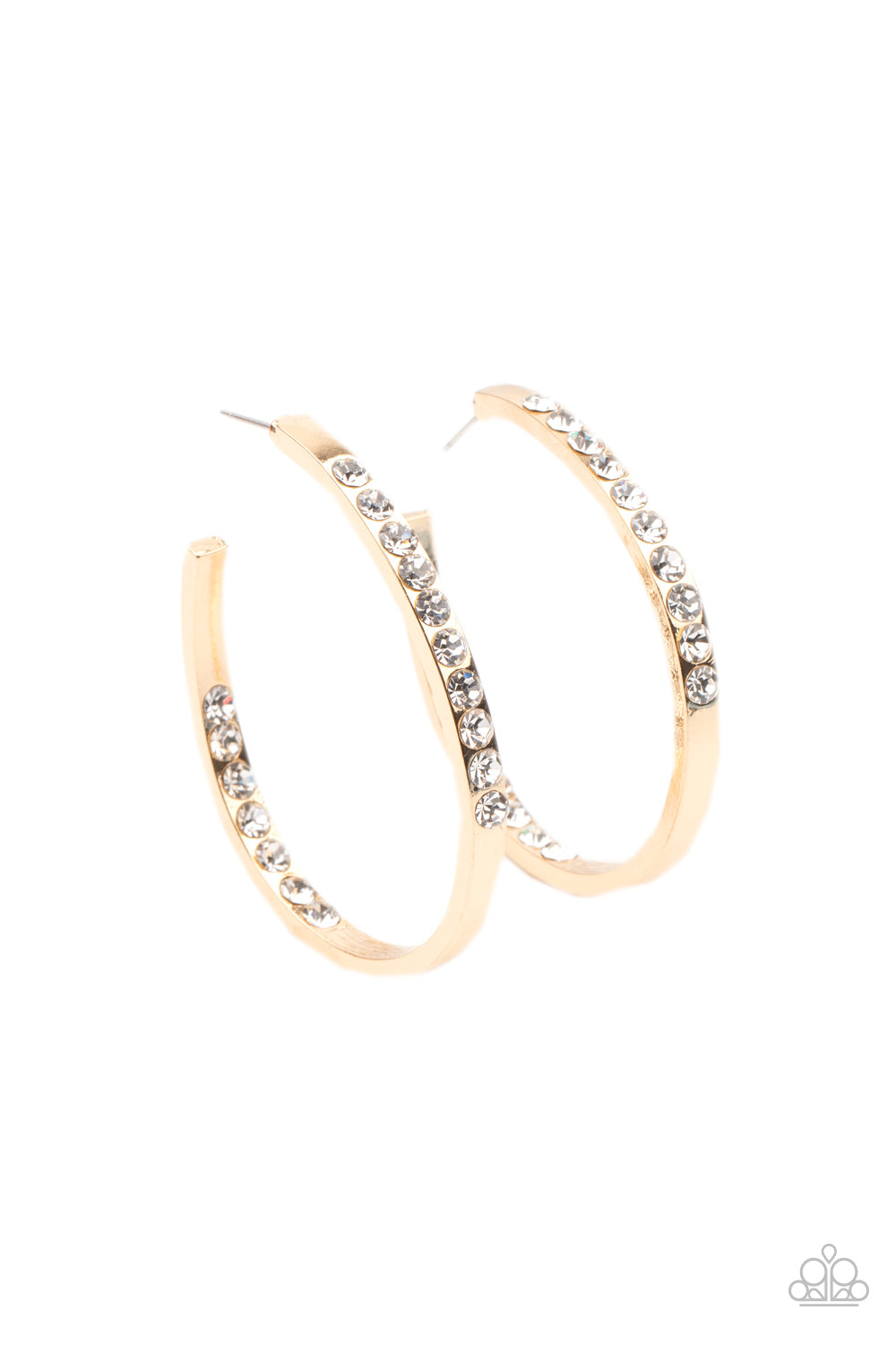 Borderline Brilliance - Gold hoop earring 2029