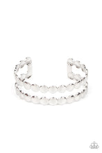 Load image into Gallery viewer, On The Spot Shimmer - Silver cuff bracelet 2009
