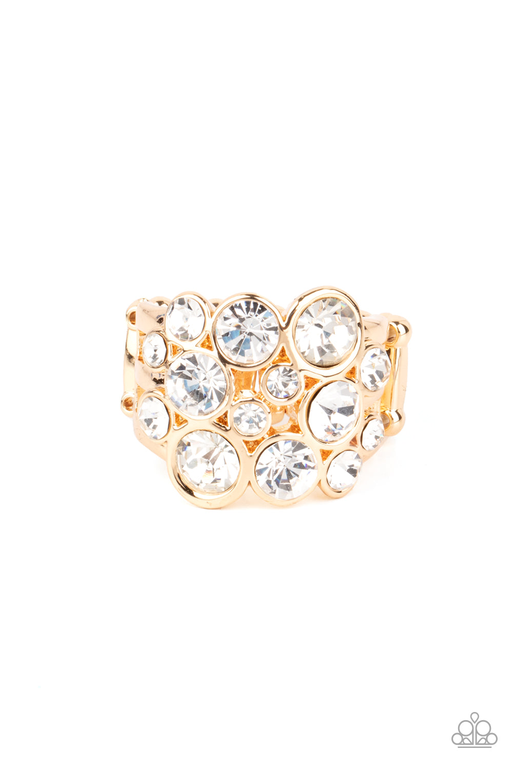 Bubbling Bravado - Gold ring 2095