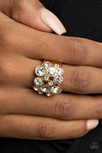 Load image into Gallery viewer, Bubbling Bravado - Gold ring 2095
