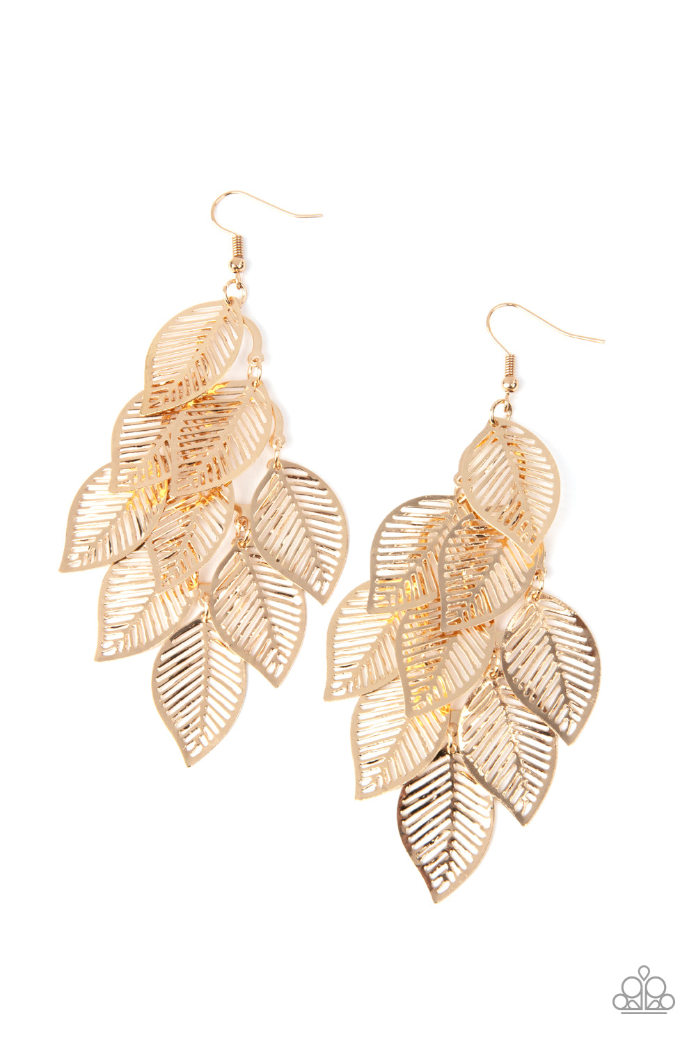 Limitlessly Leafy - Gold earring 2118