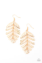 Load image into Gallery viewer, Palm Lagoon - Gold earring 2115
