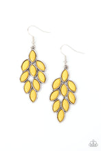 Load image into Gallery viewer, Flamboyant Foliage - Yellow earring 1999
