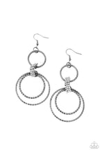 Load image into Gallery viewer, Getting Hitched - Black earring 2037
