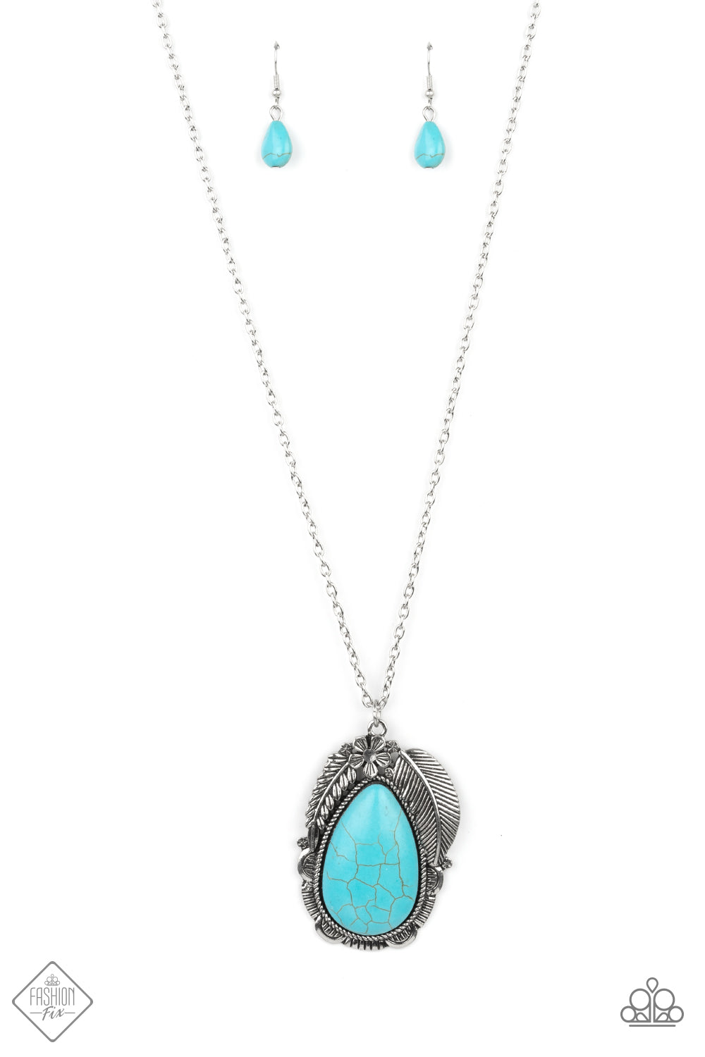 Tropical Mirage - Blue necklace  2101