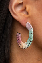 Load image into Gallery viewer, A Chance of RAINBOWS - Multi hoop earring 2158

