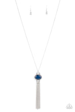 Load image into Gallery viewer, What GLOWS Up - Blue necklace 2088

