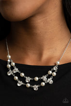 Load image into Gallery viewer, Royal Announcement - White necklace 2206
