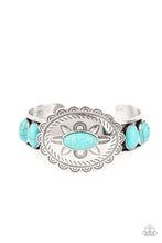Load image into Gallery viewer, Canyon Heirloom - Blue cuff bracelet A062
