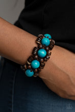Load image into Gallery viewer, Tropical Temptations - Blue bracelet C012
