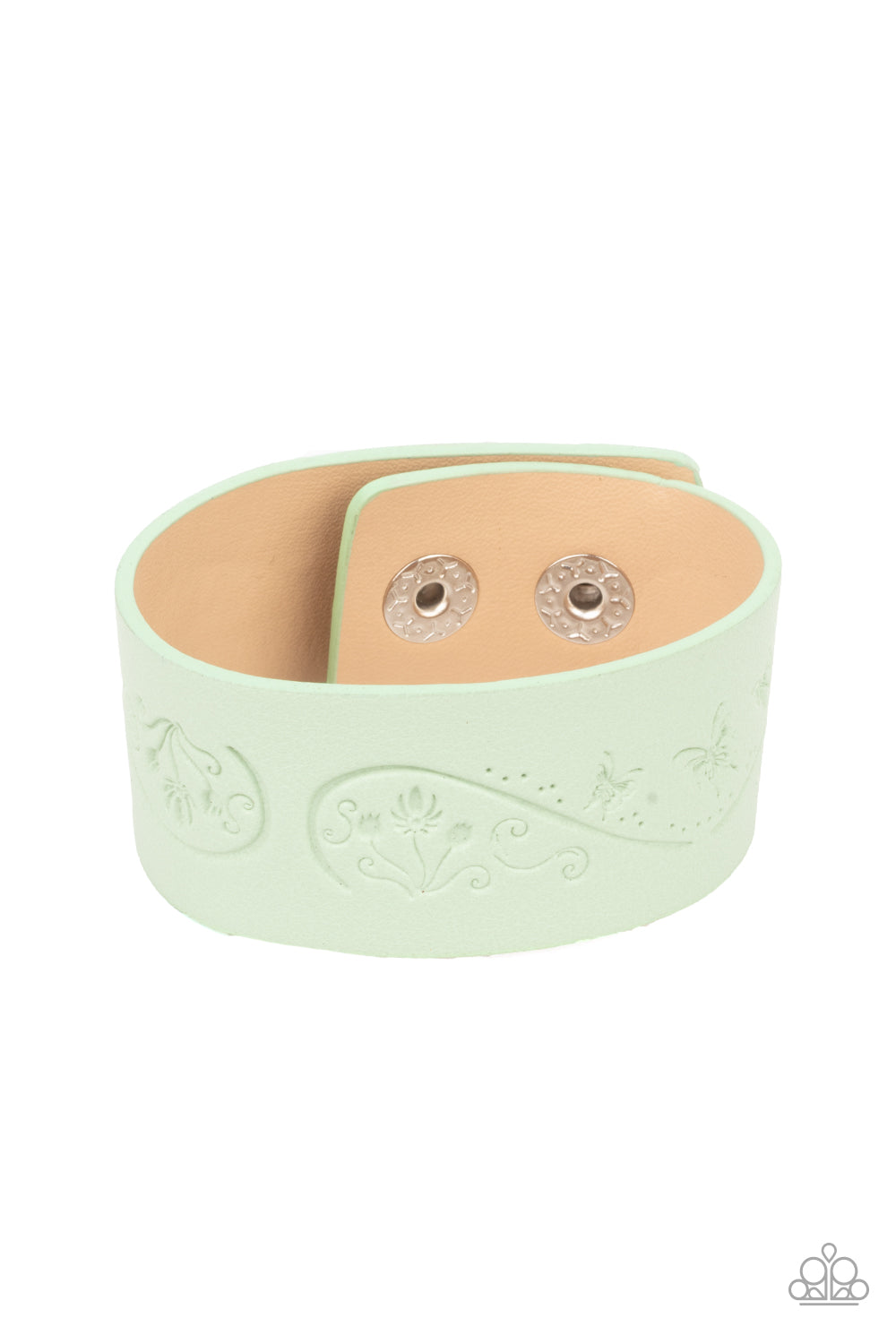 Butterfly Canopy - Green bracelet C012