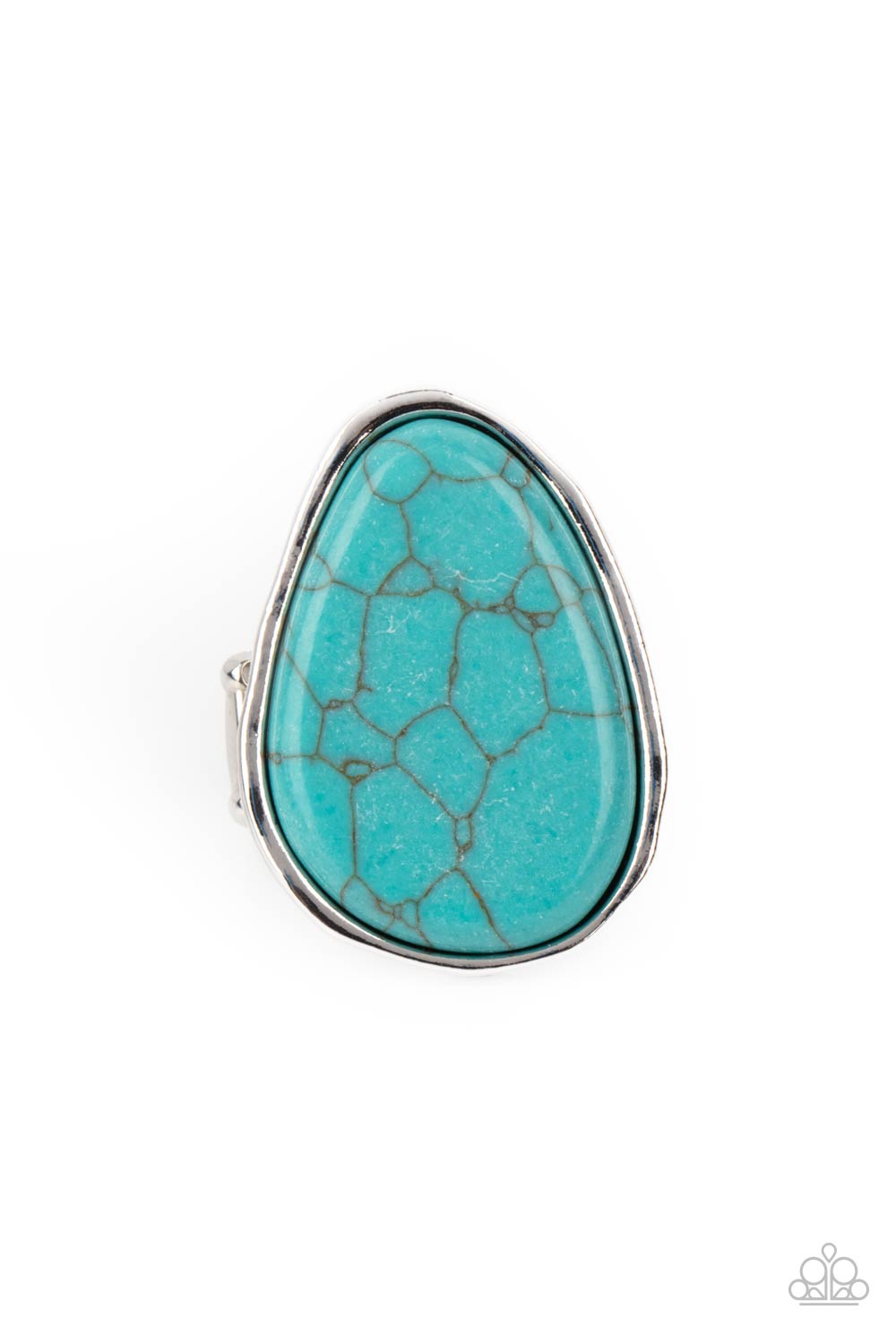 Marble Mecca - Blue ring A047