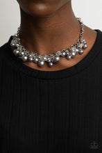 Load image into Gallery viewer, Positively PEARL-escent - Silver necklace 2145
