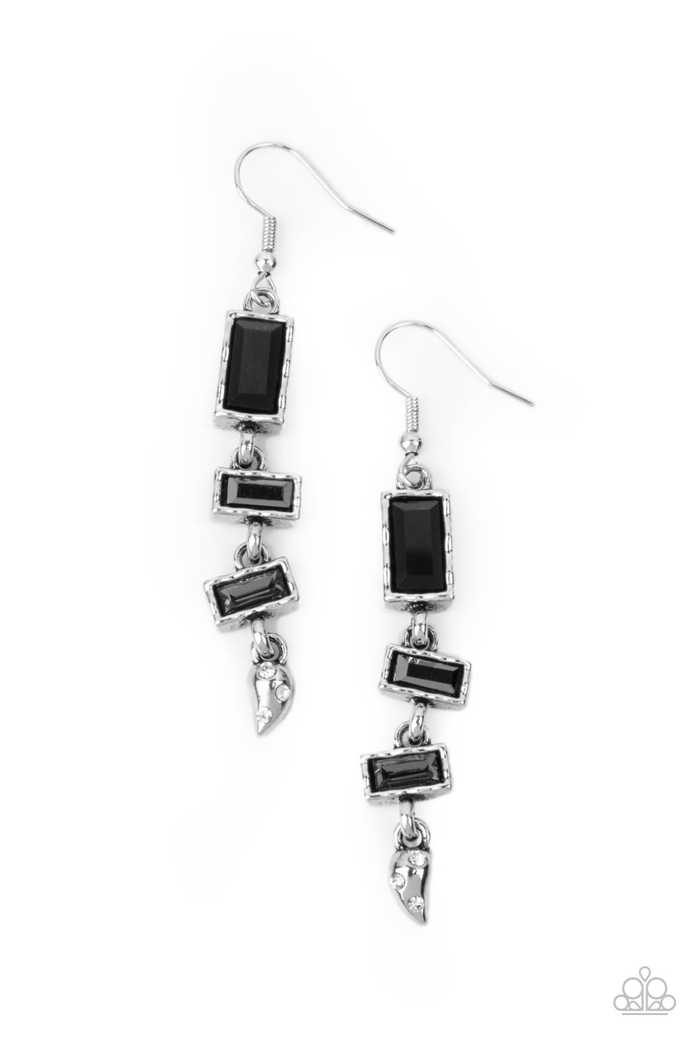 Modern Day Artifact - Black earring 1801