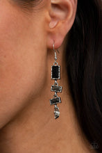 Load image into Gallery viewer, Modern Day Artifact - Black earring 1801
