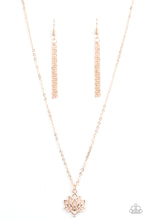 Load image into Gallery viewer, Lotus Retreat - Rose Gold necklace 2183
