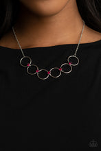Load image into Gallery viewer, Regal Society - Pink necklace 2188
