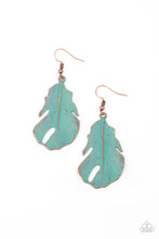 Load image into Gallery viewer, Heads QUILL Roll - Copper earring 2208
