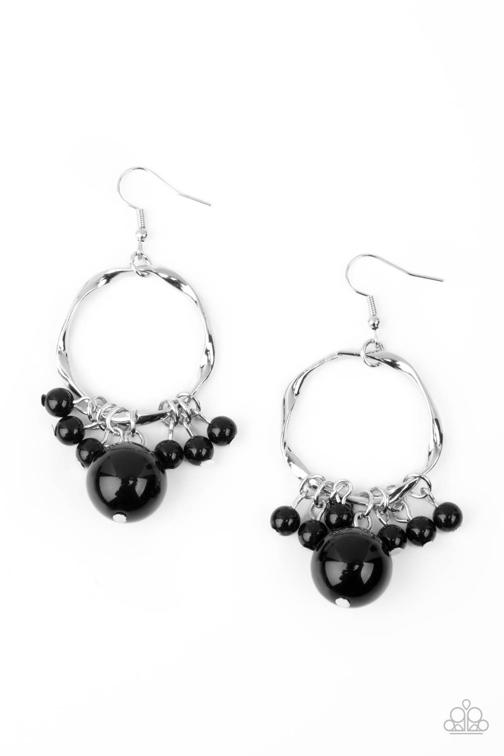 Delectably Diva - Black earring 2096