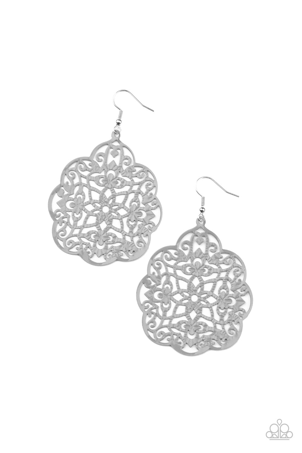 Mediterranean Eden - Silver earring 2116