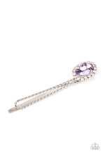 Load image into Gallery viewer, Gala Glitz - Purple hair clip A037
